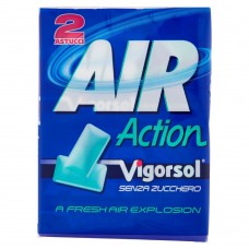 Жевательная резинка с лакрицей Perfetti Van Melle Air Action Chewing Gum, 58 г
