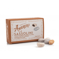 Лакричные конфеты с анисом в сахарной оболочке Amarelli Sassolini, 100 г