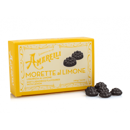 Лакричные конфеты с лимоном Amarelli Morette al Limone, 100 г